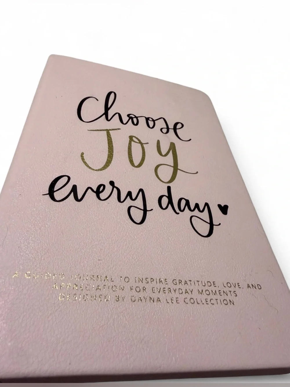Choose Joy Every Day Pink Journal